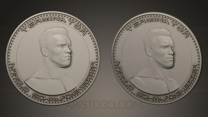 Busts and bas-reliefs of famous people (BUSTC_0671) 3D model for CNC machine